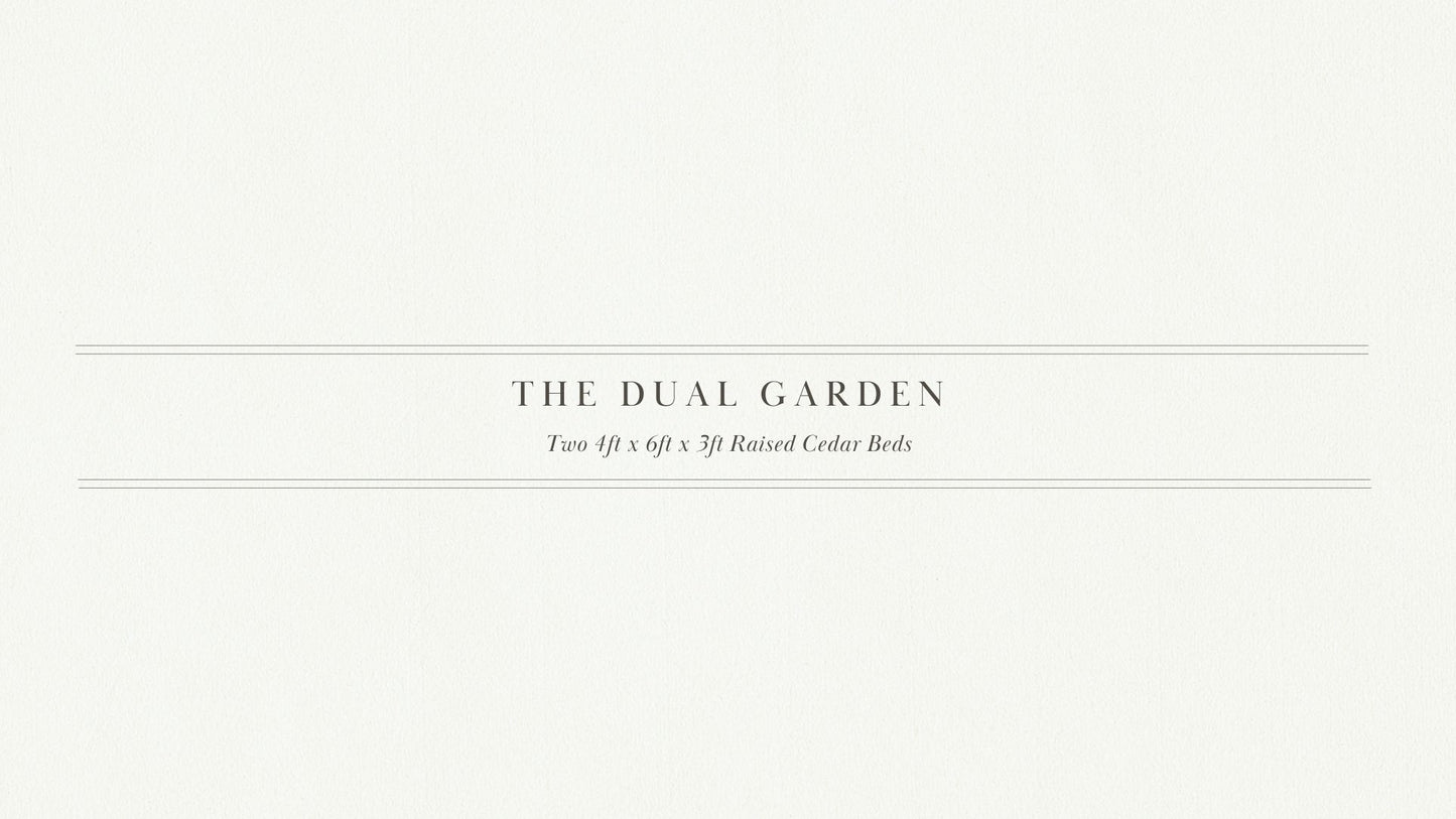 Stephanie's Dual Garden