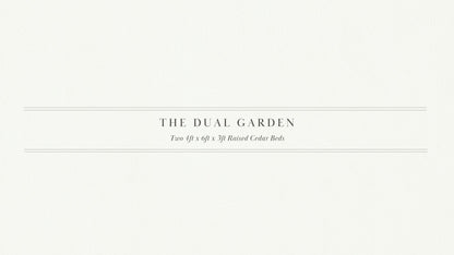 Stephanie's Dual Garden