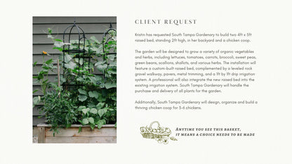 Kristin - Custom Installation Project - Deposit